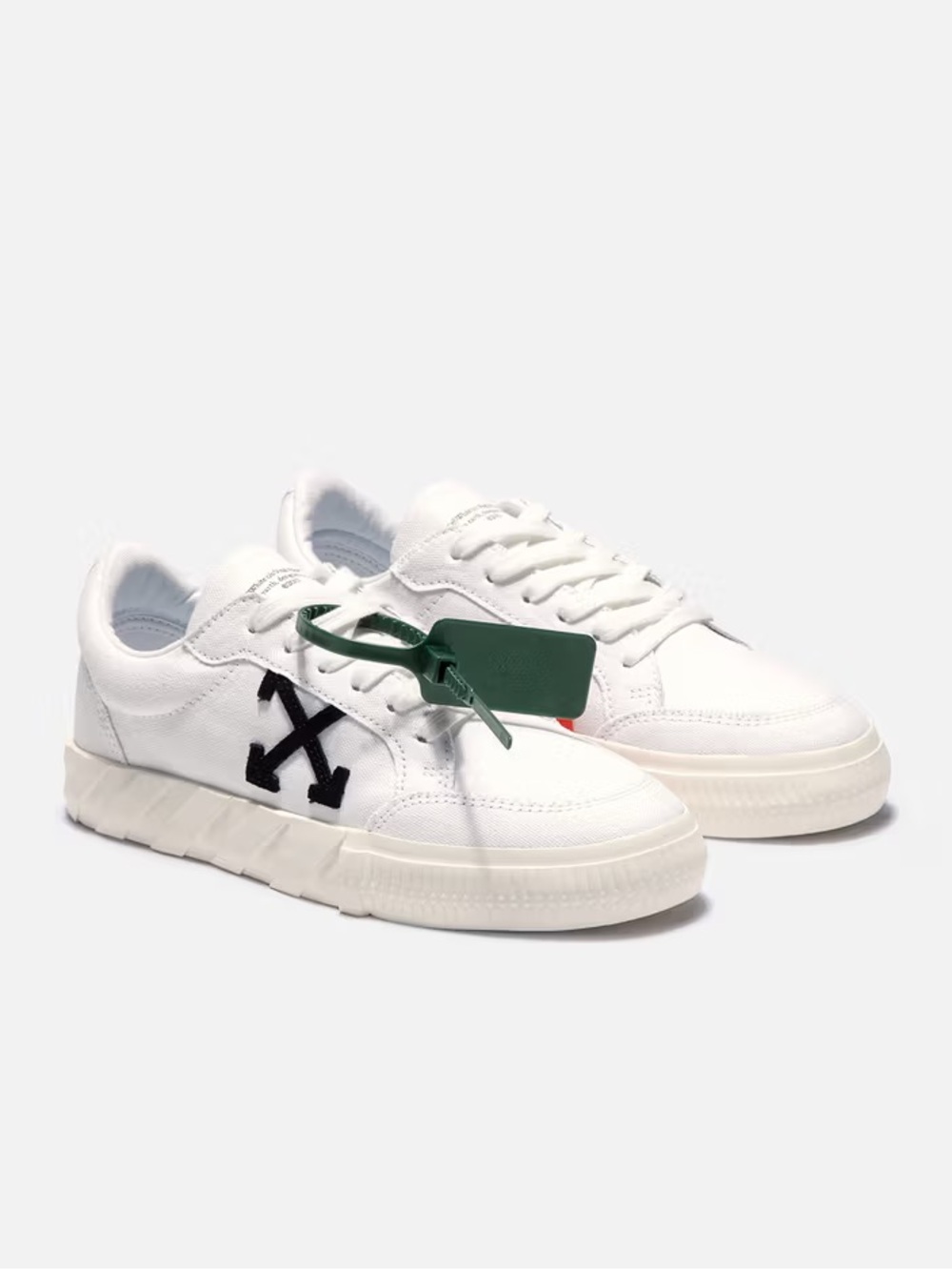 OFF-WHITE Vulc Low Canvas White Black